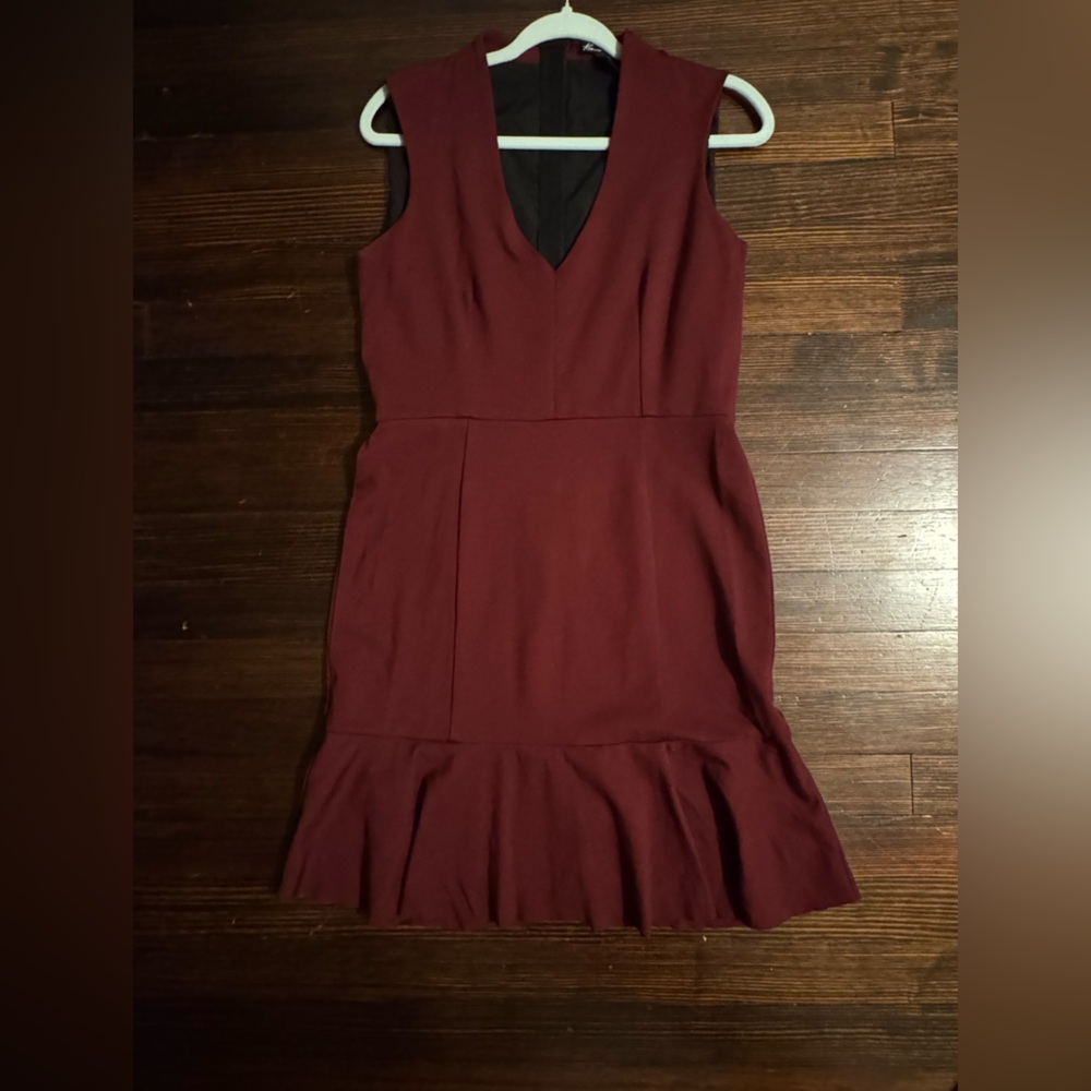 Kenneth Cole Burgundy dress - Size 12